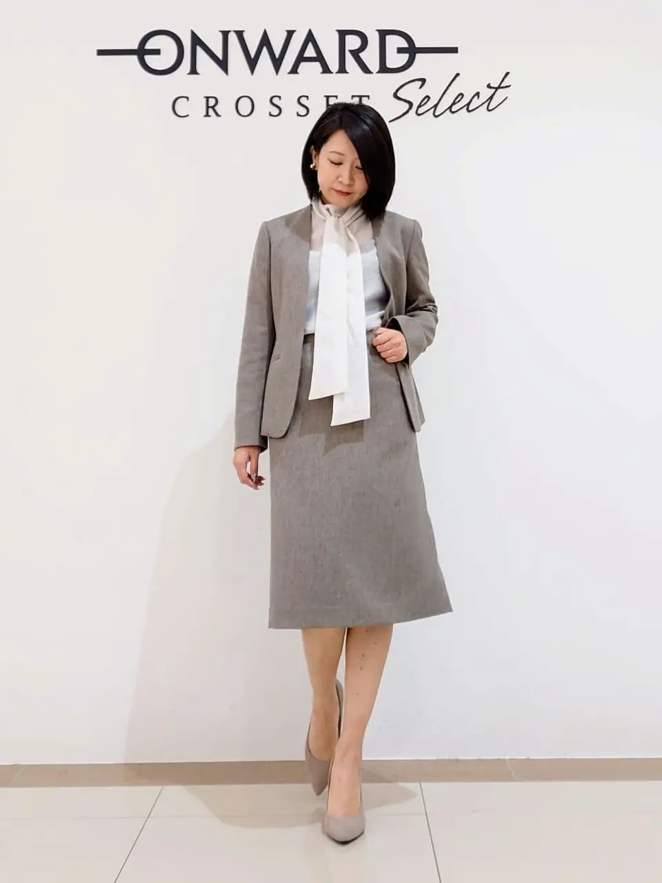 ONWARD CROSSET SELECT スタッフ コーディネート画像