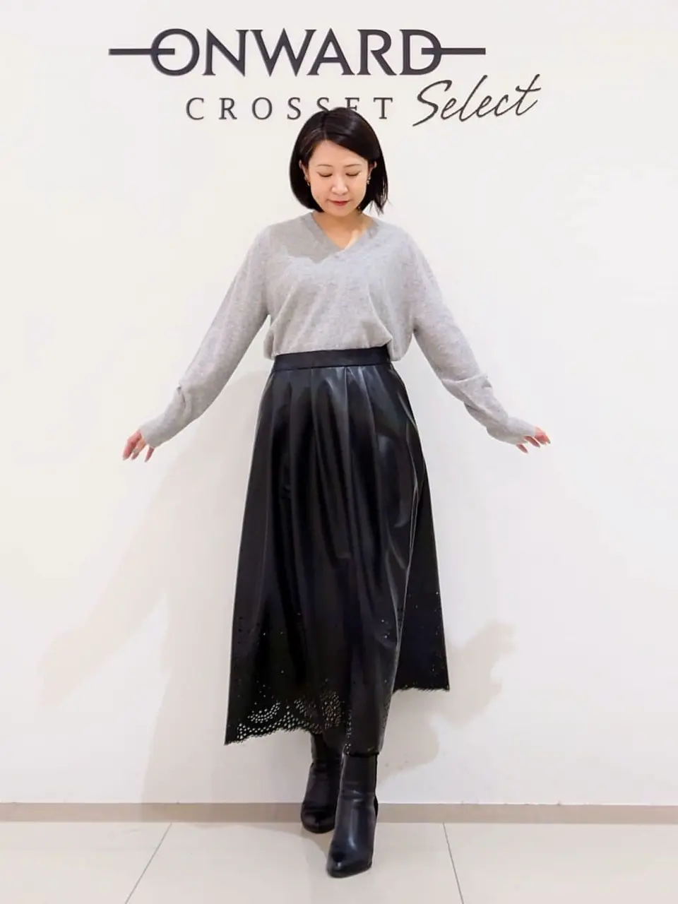 ONWARD CROSSET SELECT スタッフ コーディネート画像