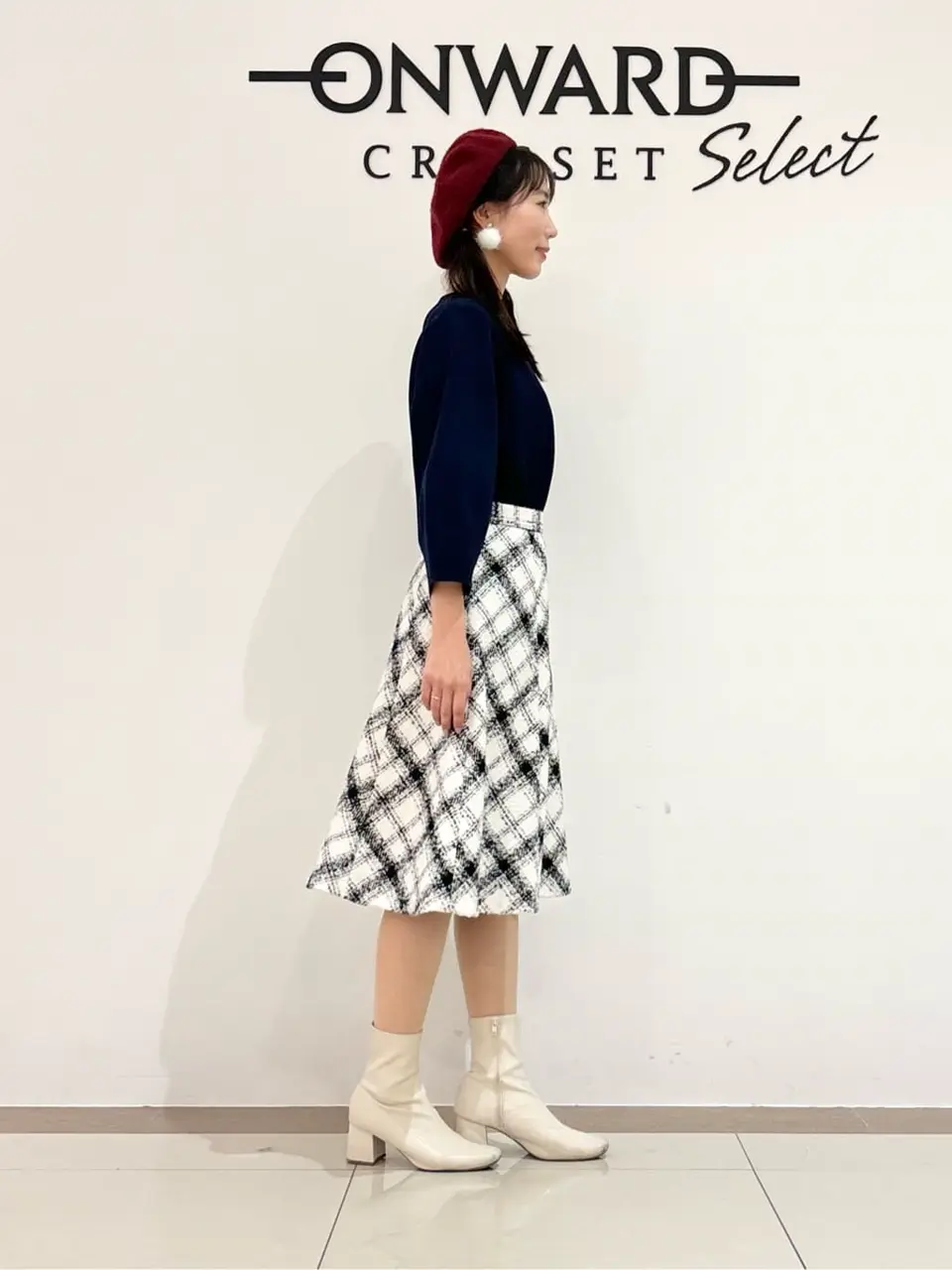 ONWARD CROSSET SELECT スタッフ コーディネート画像