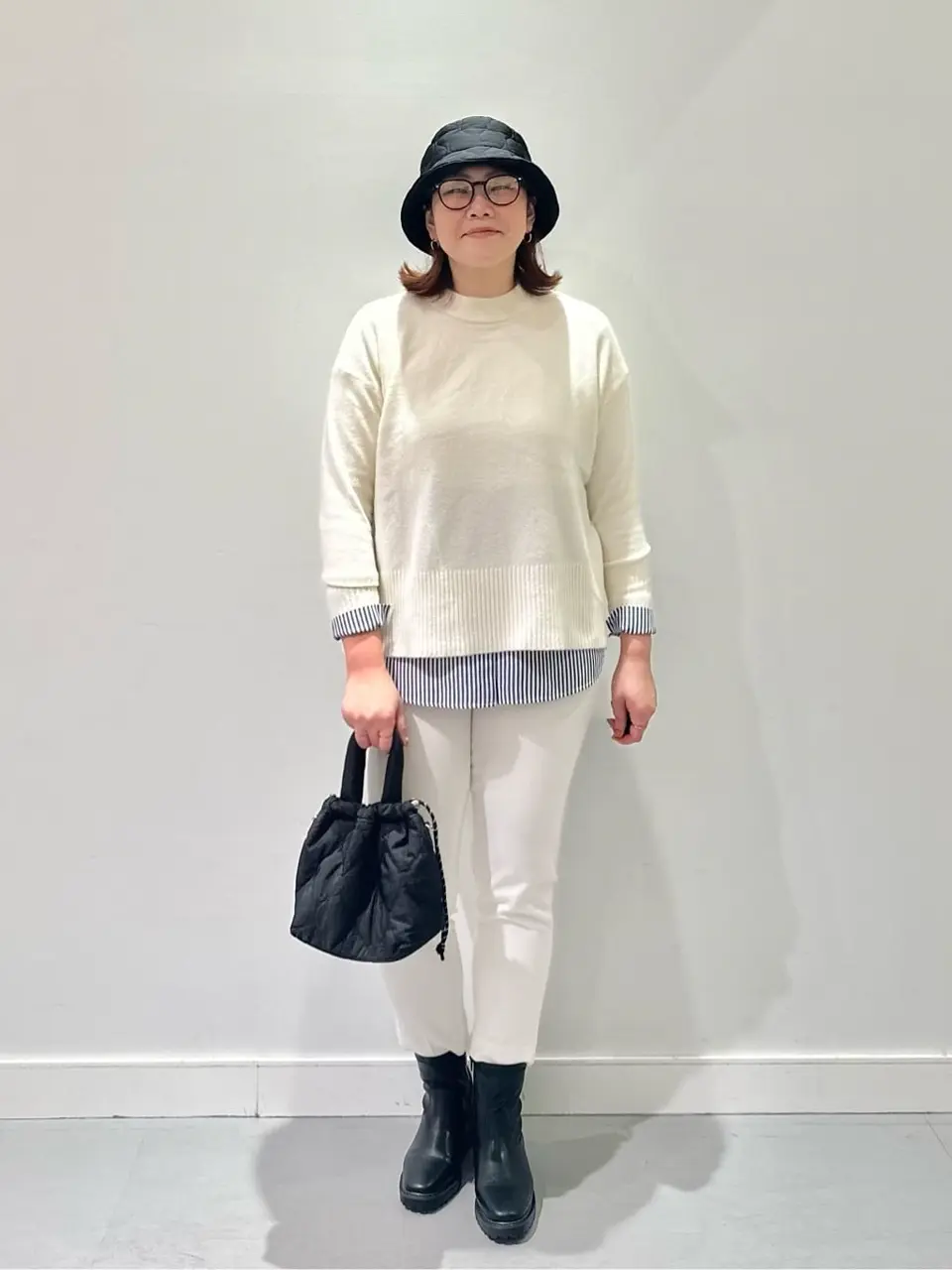 ONWARD CROSSET SELECT 林 コーディネート画像