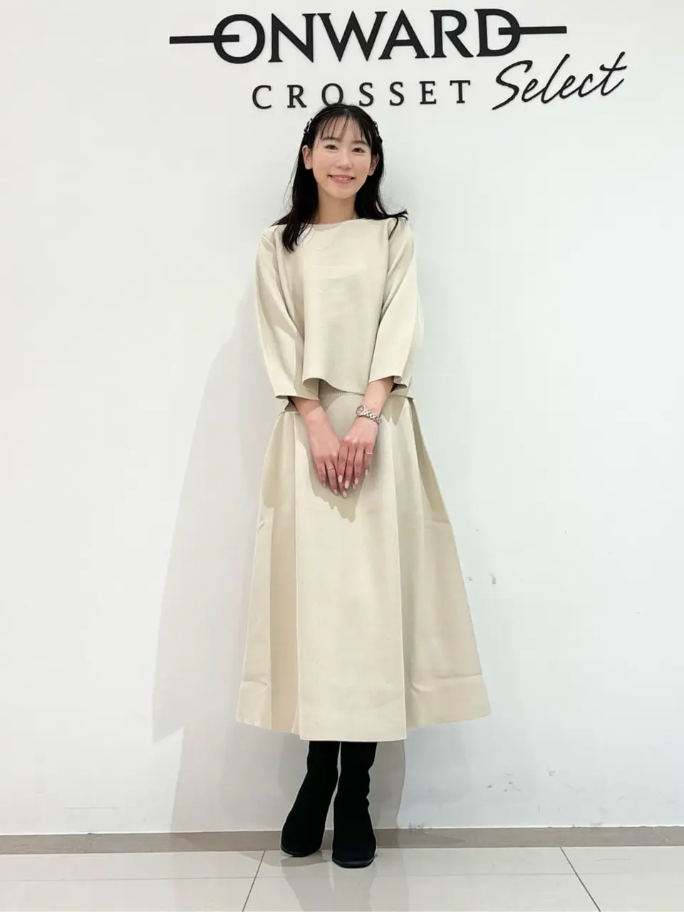 ONWARD CROSSET SELECT スタッフ コーディネート画像