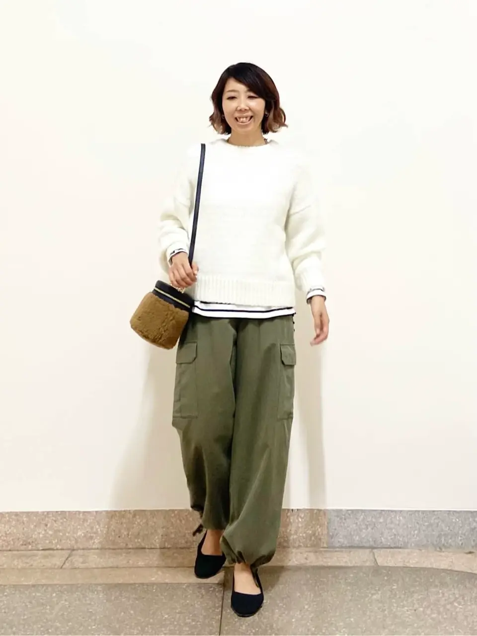 ONWARD CROSSET SELECT 佐藤 コーディネート画像