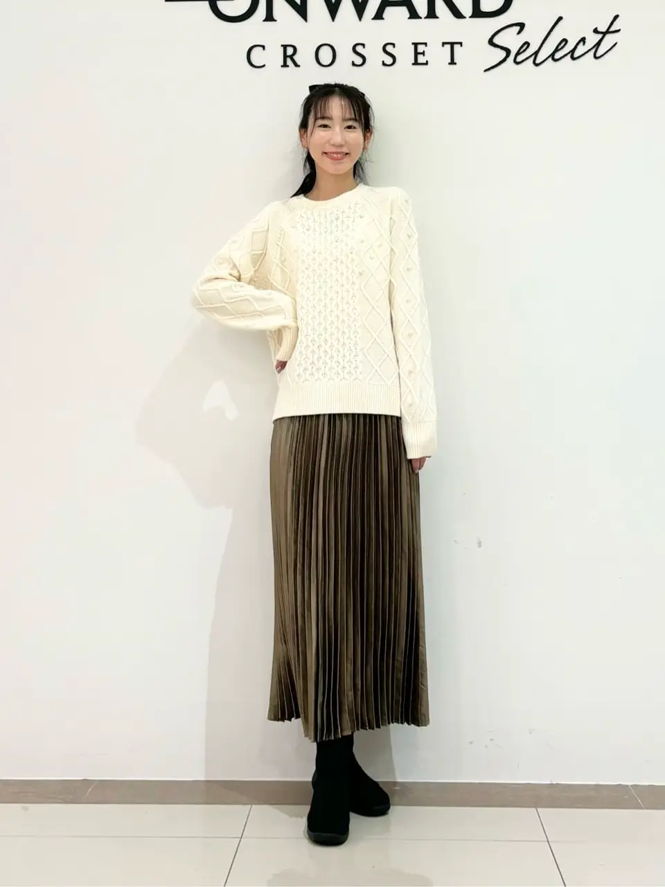 ONWARD CROSSET SELECT スタッフ コーディネート画像