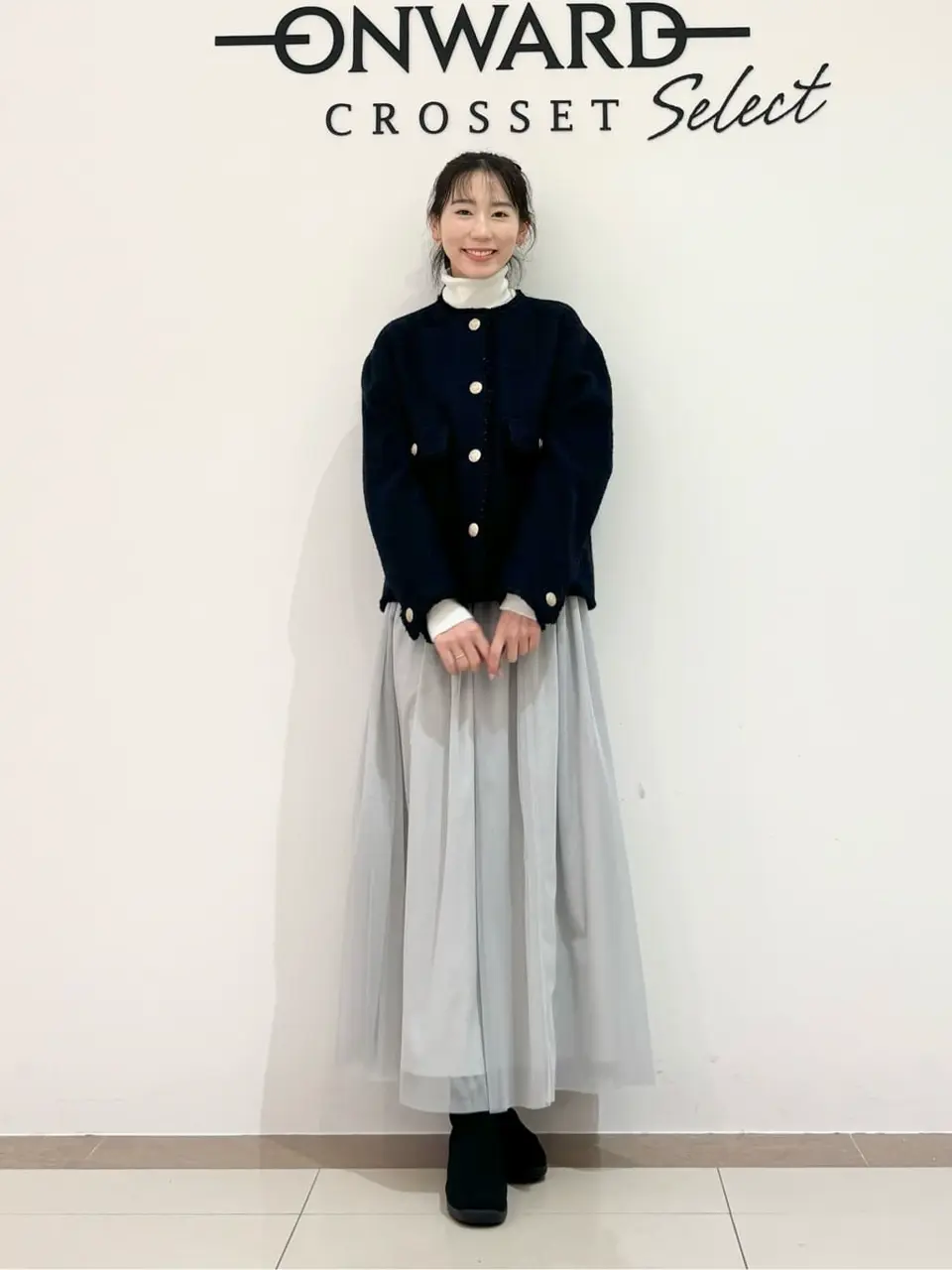ONWARD CROSSET SELECT スタッフ コーディネート画像
