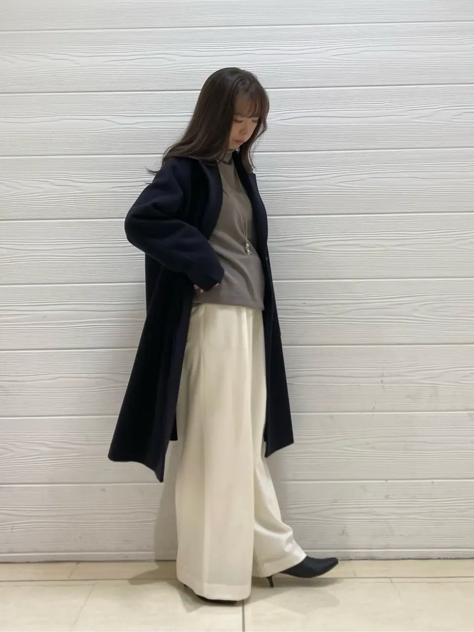 ONWARD CROSSET SELECT 檀 コーディネート画像