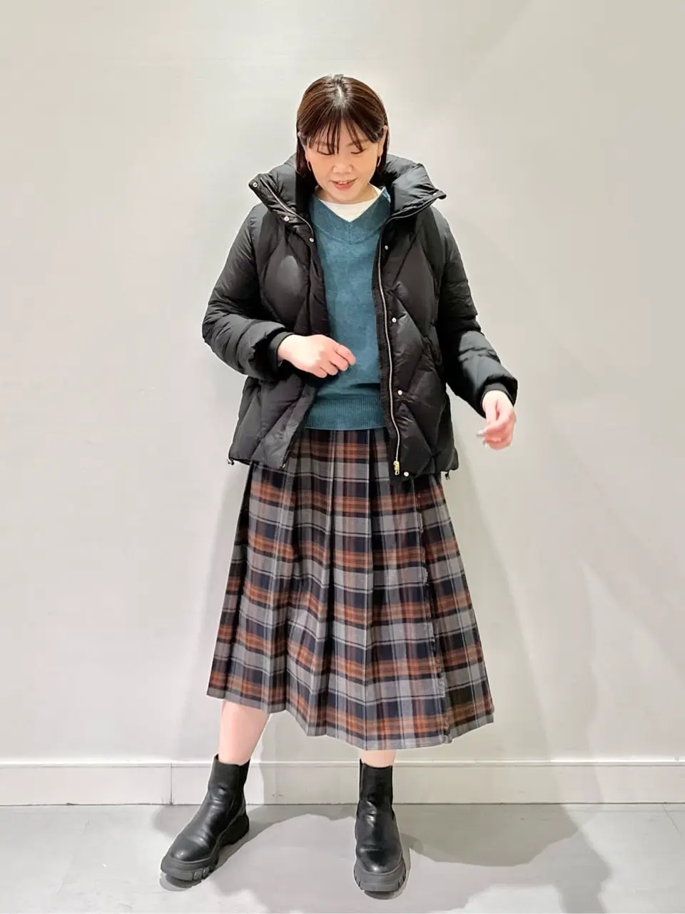 ONWARD CROSSET SELECT 林 コーディネート画像