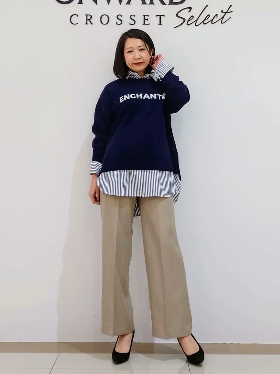 ONWARD CROSSET SELECT スタッフ コーディネート画像