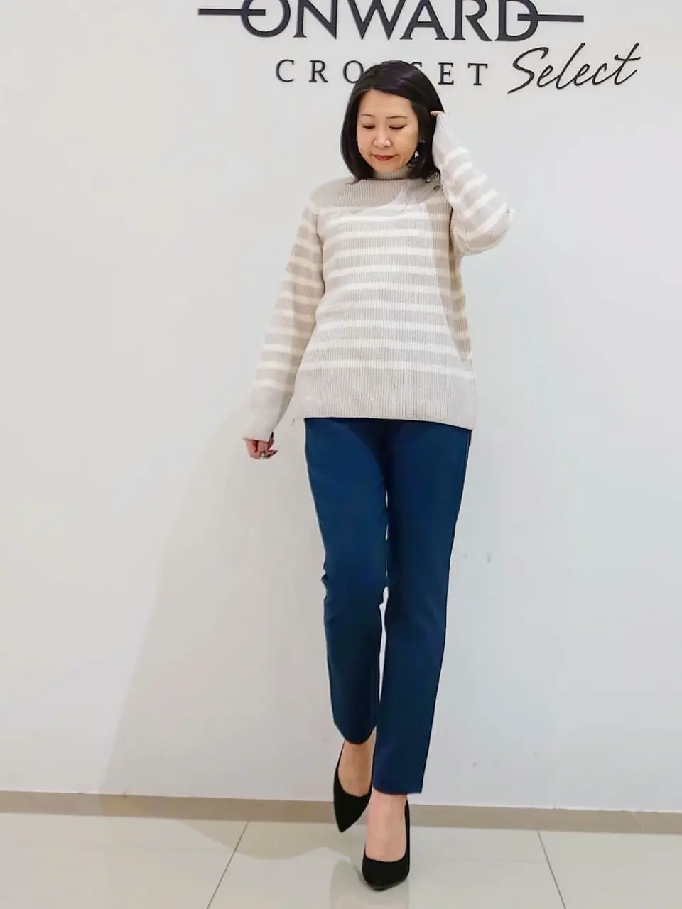 ONWARD CROSSET SELECT スタッフ コーディネート画像