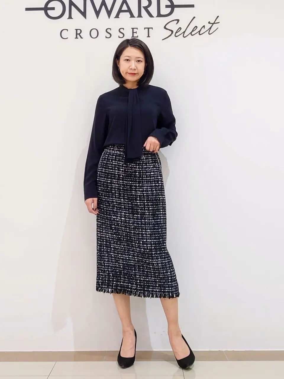 ONWARD CROSSET SELECT スタッフ コーディネート画像