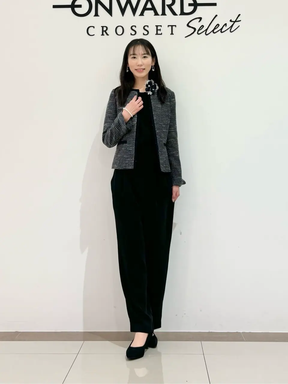 ONWARD CROSSET SELECT スタッフ コーディネート画像