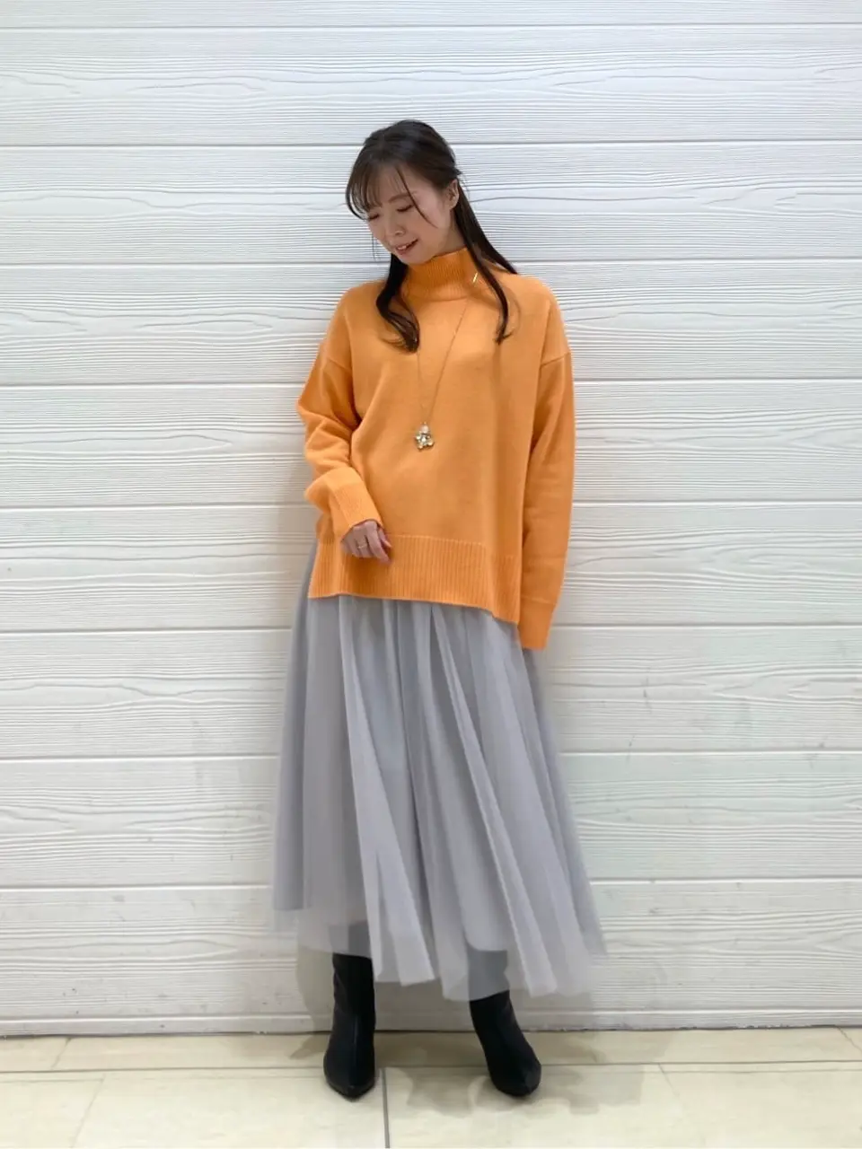 ONWARD CROSSET SELECT 檀 コーディネート画像