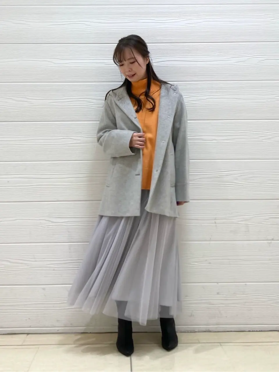 ONWARD CROSSET SELECT 檀 コーディネート画像