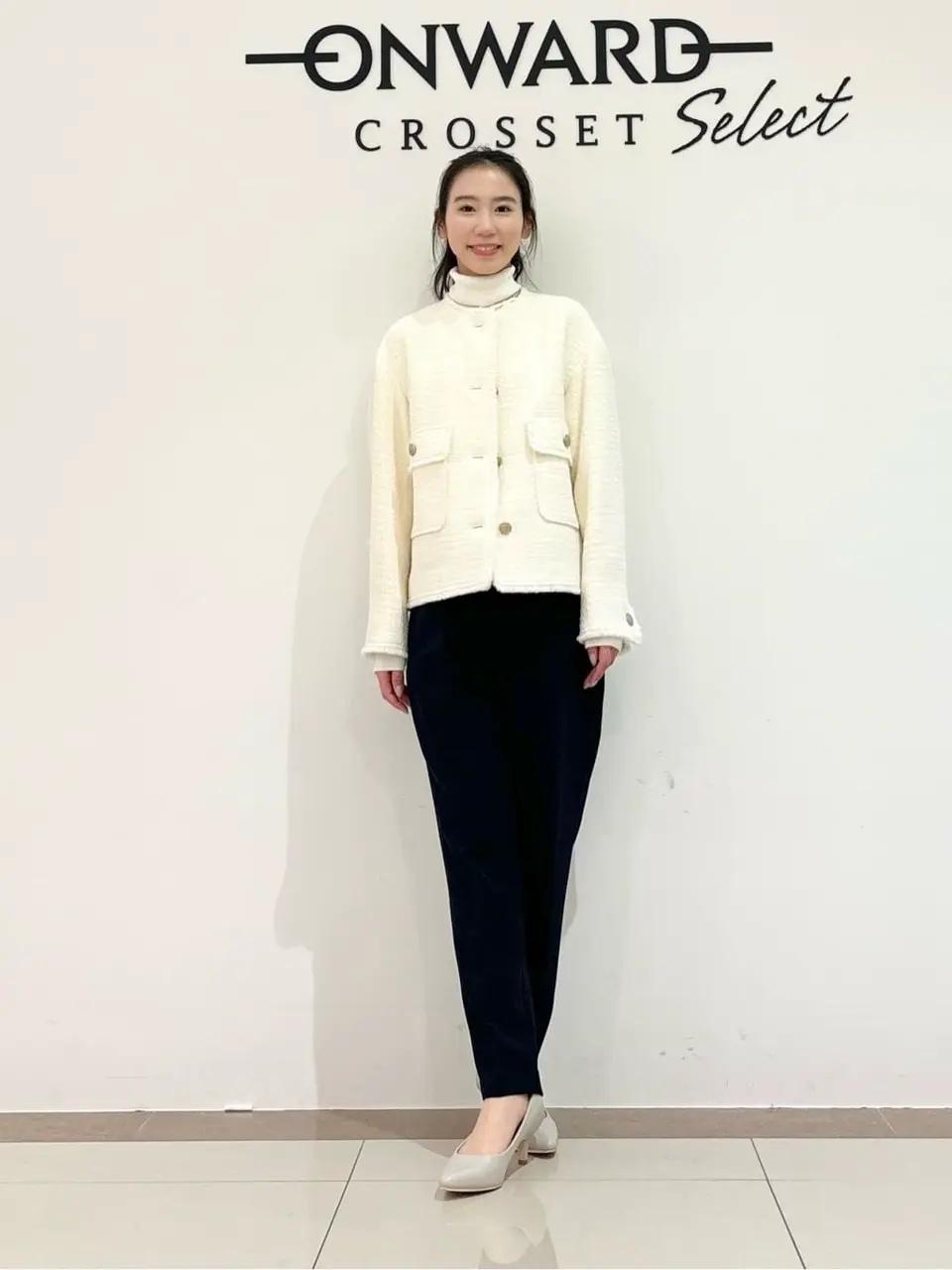 ONWARD CROSSET SELECT スタッフ コーディネート画像