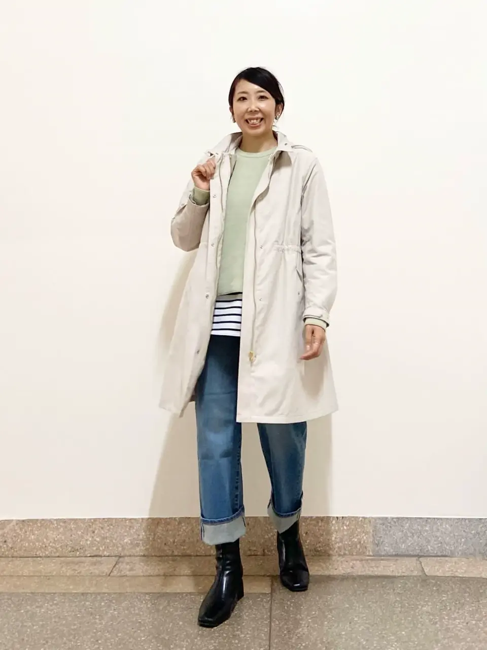 ONWARD CROSSET SELECT 佐藤 コーディネート画像