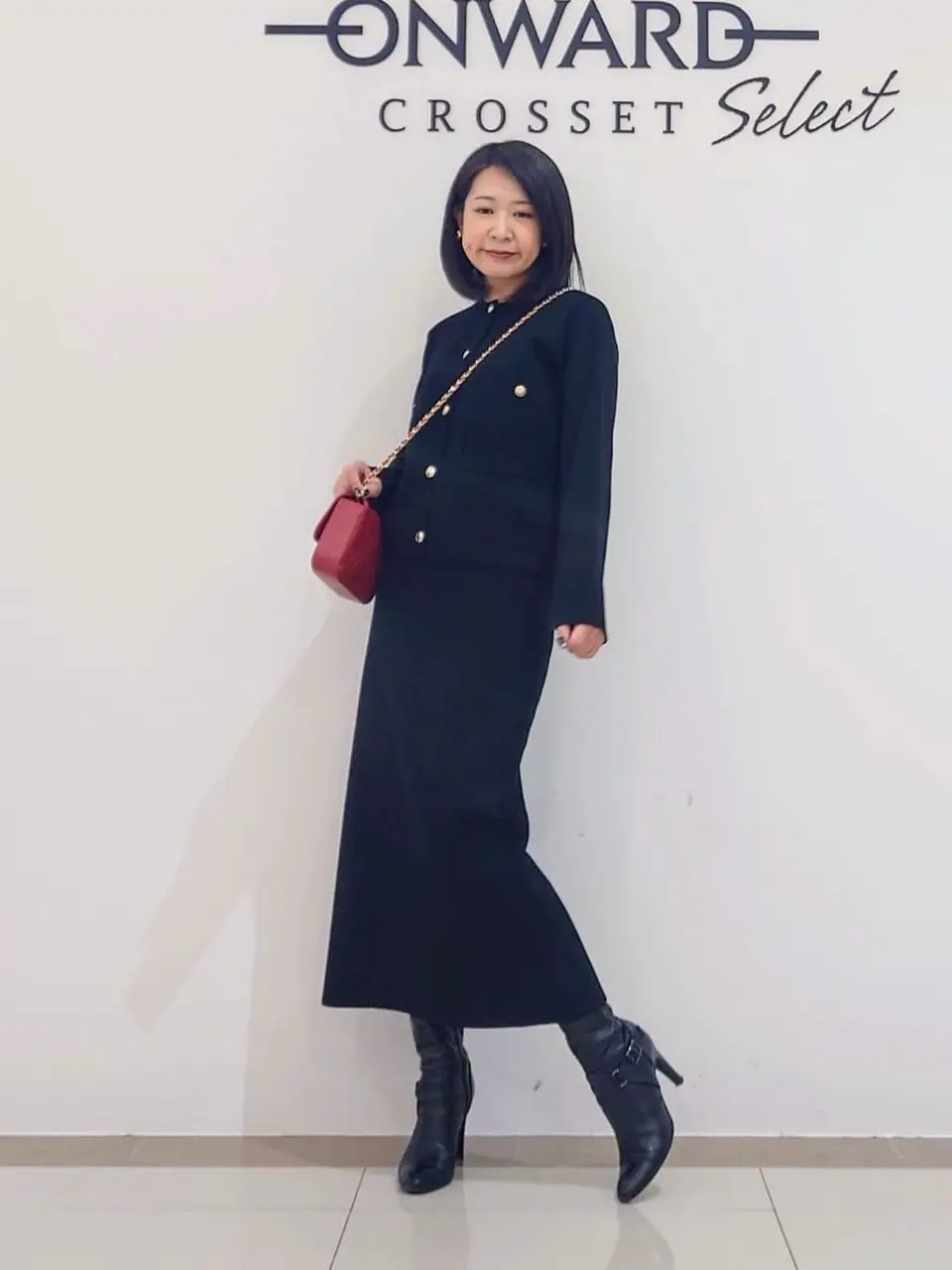 ONWARD CROSSET SELECT スタッフ コーディネート画像