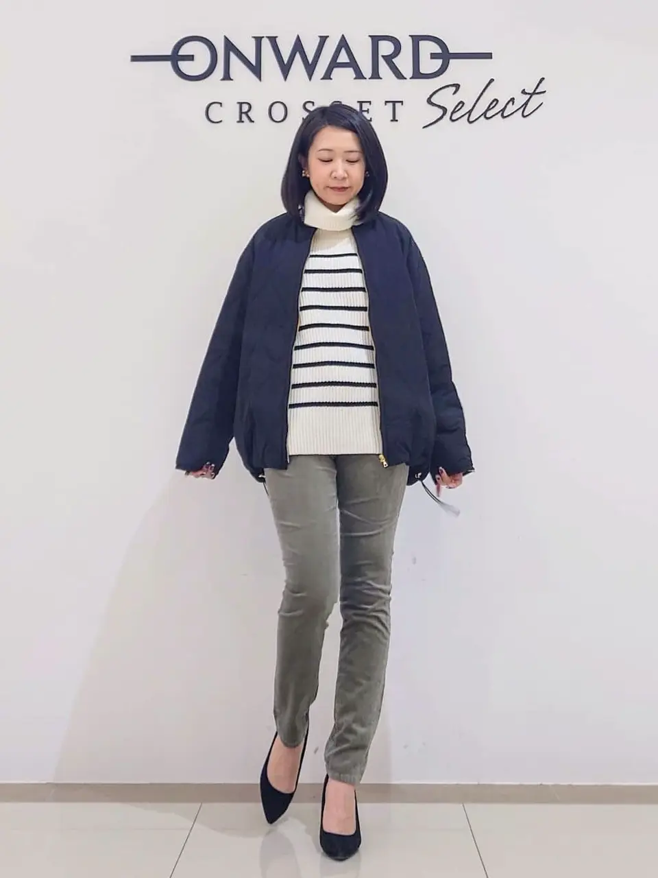 ONWARD CROSSET SELECT スタッフ コーディネート画像