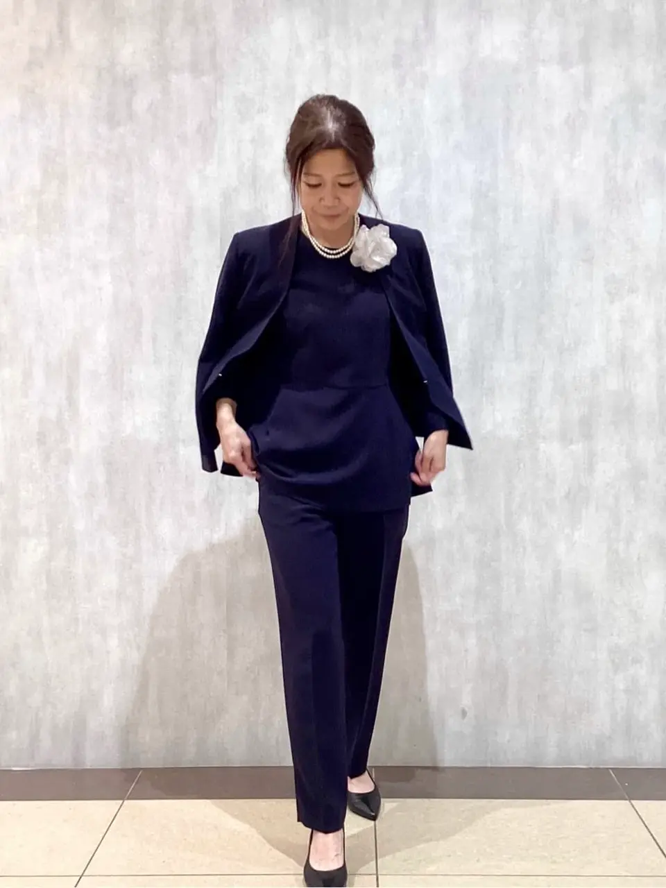 ONWARD CROSSET SELECT 長利 コーディネート画像