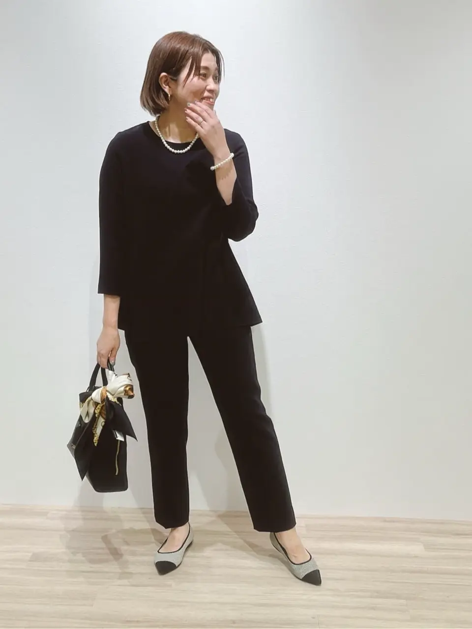 ONWARD CROSSET SELECT TAMAGAWA コーディネート画像