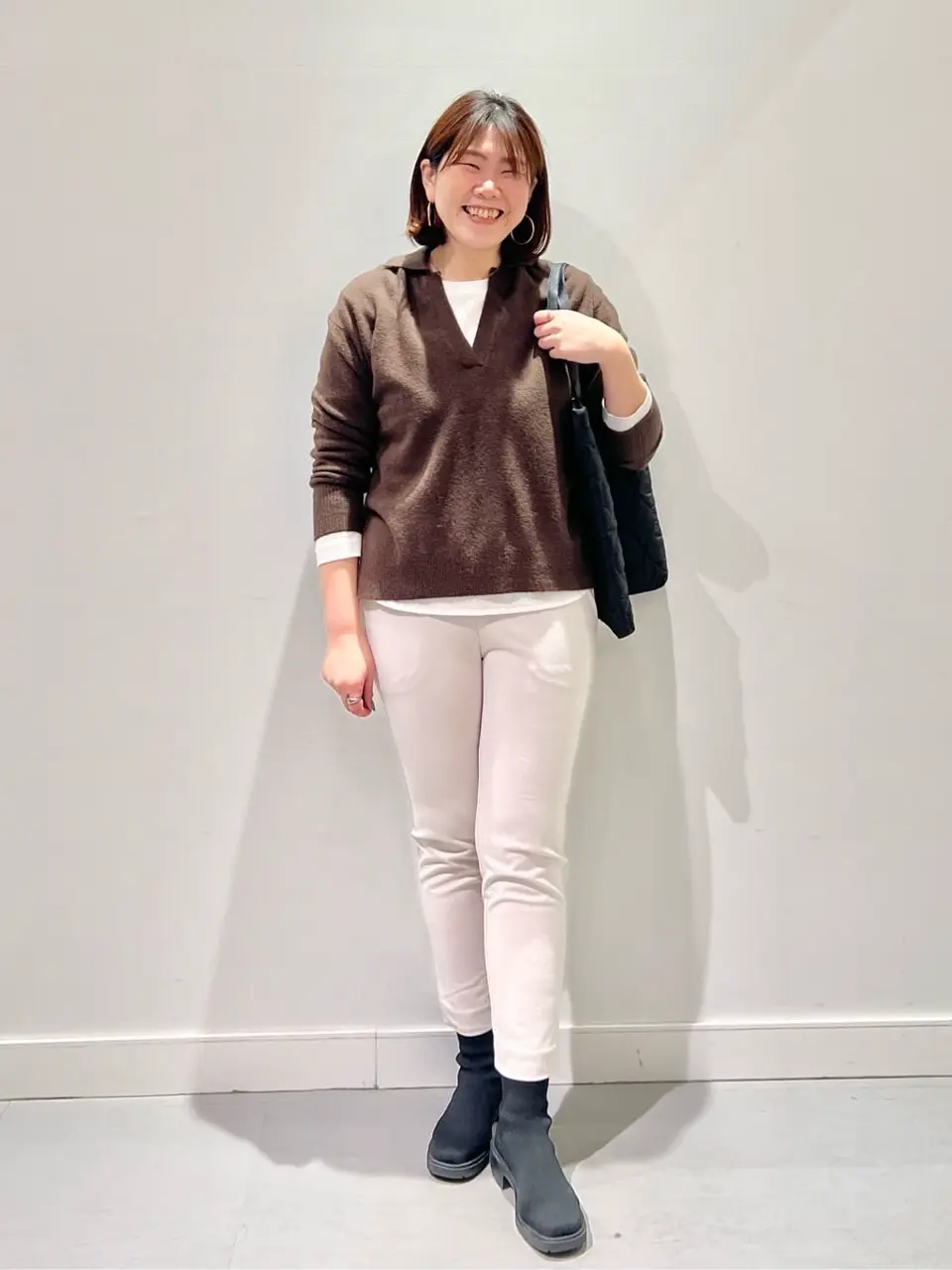 ONWARD CROSSET SELECT 林 コーディネート画像