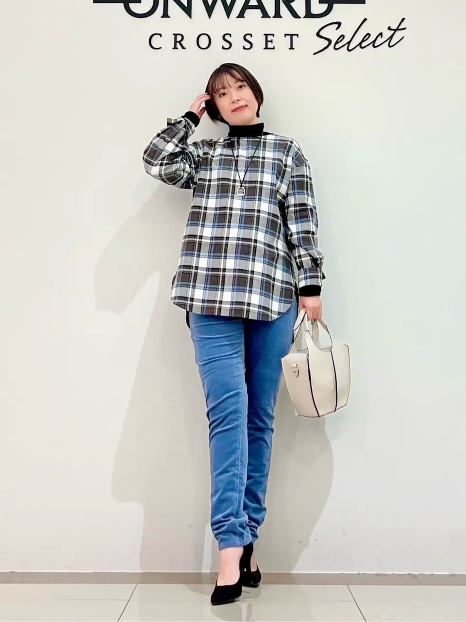 ONWARD CROSSET SELECT スタッフ コーディネート画像