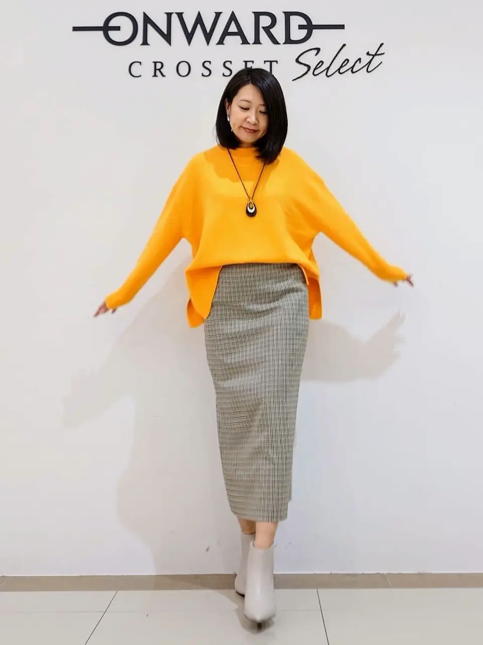 ONWARD CROSSET SELECT スタッフ コーディネート画像