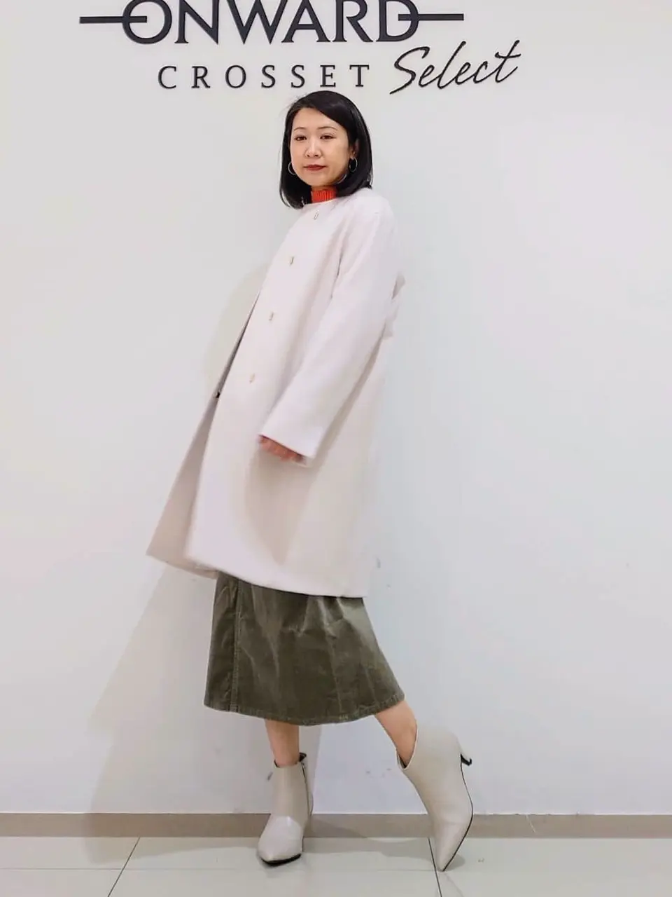 ONWARD CROSSET SELECT スタッフ コーディネート画像