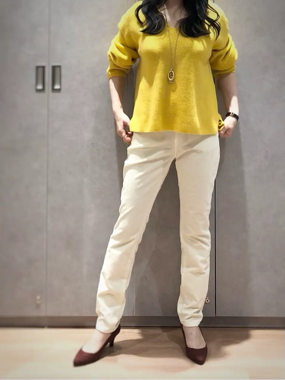 ONWARD CROSSET SELECT 横松 コーディネート画像