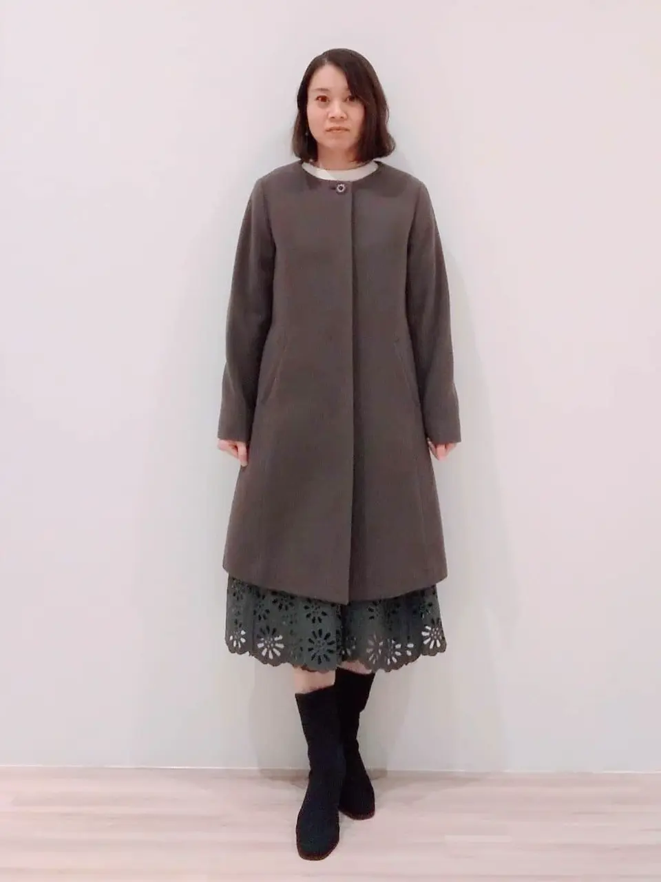 ONWARD CROSSET SELECT 林 コーディネート画像