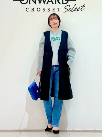 ONWARD CROSSET SELECT スタッフ コーディネート画像