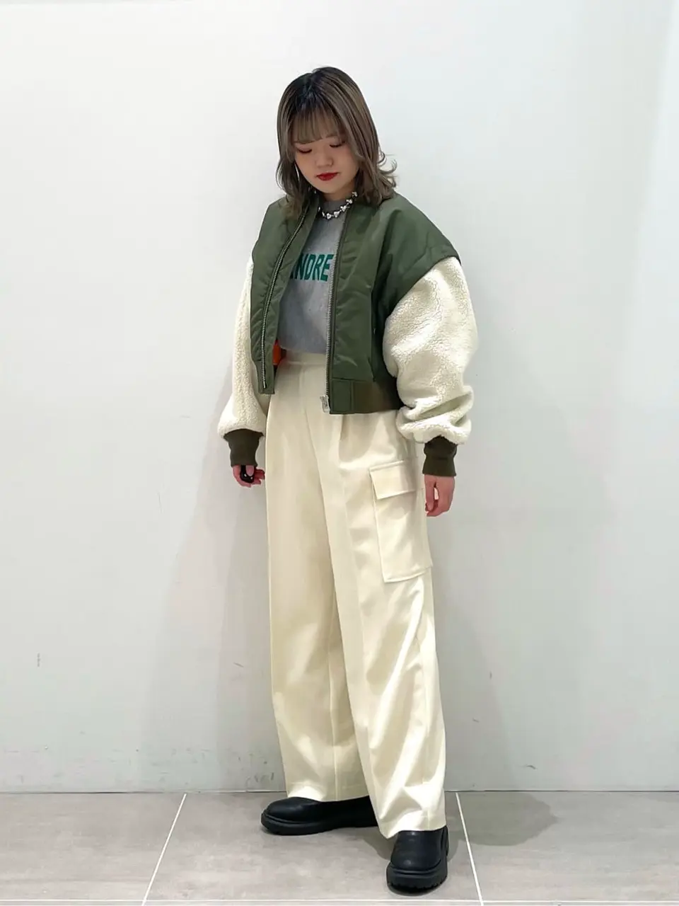 ONWARD CROSSET SELECT erika コーディネート画像