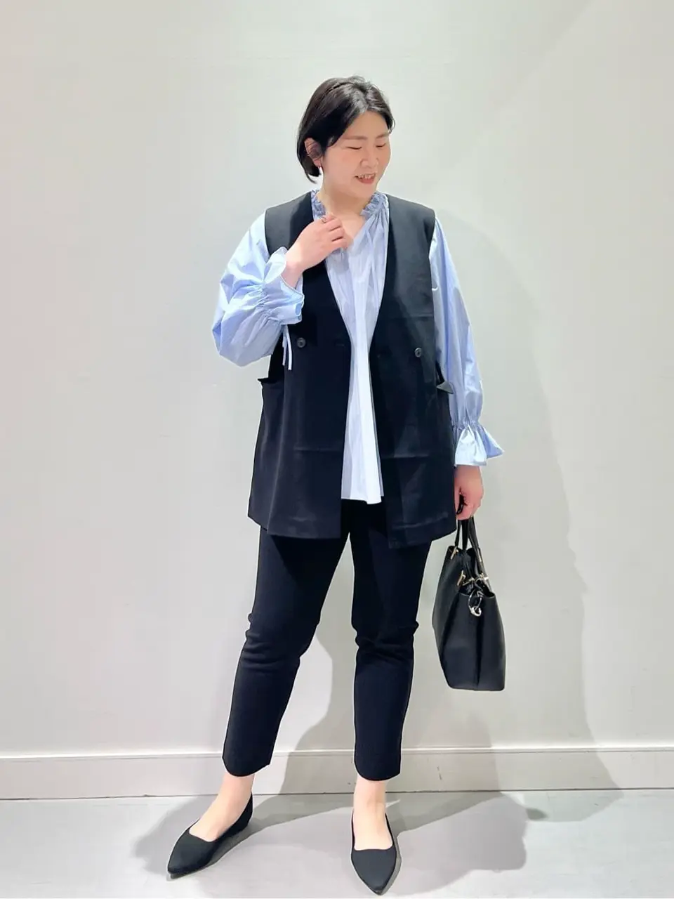 ONWARD CROSSET SELECT 林 コーディネート画像