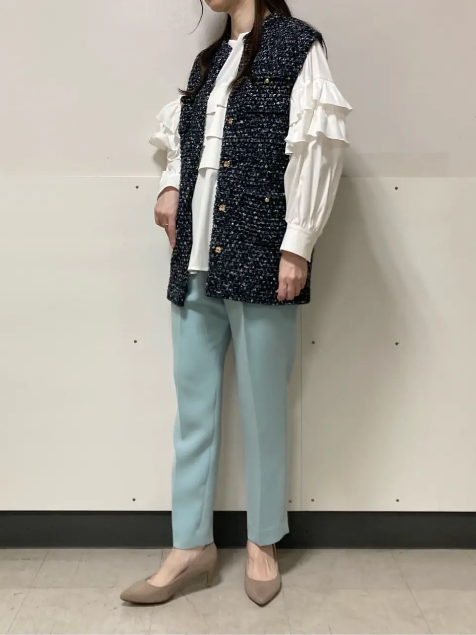 ONWARD CROSSET SELECT 檀 コーディネート画像