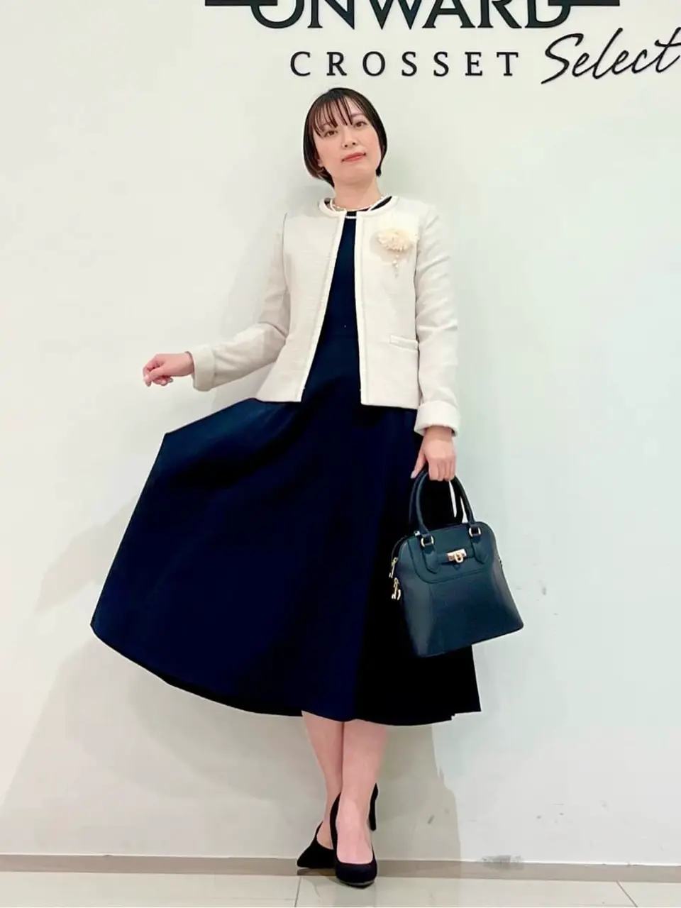 ONWARD CROSSET SELECT スタッフ コーディネート画像