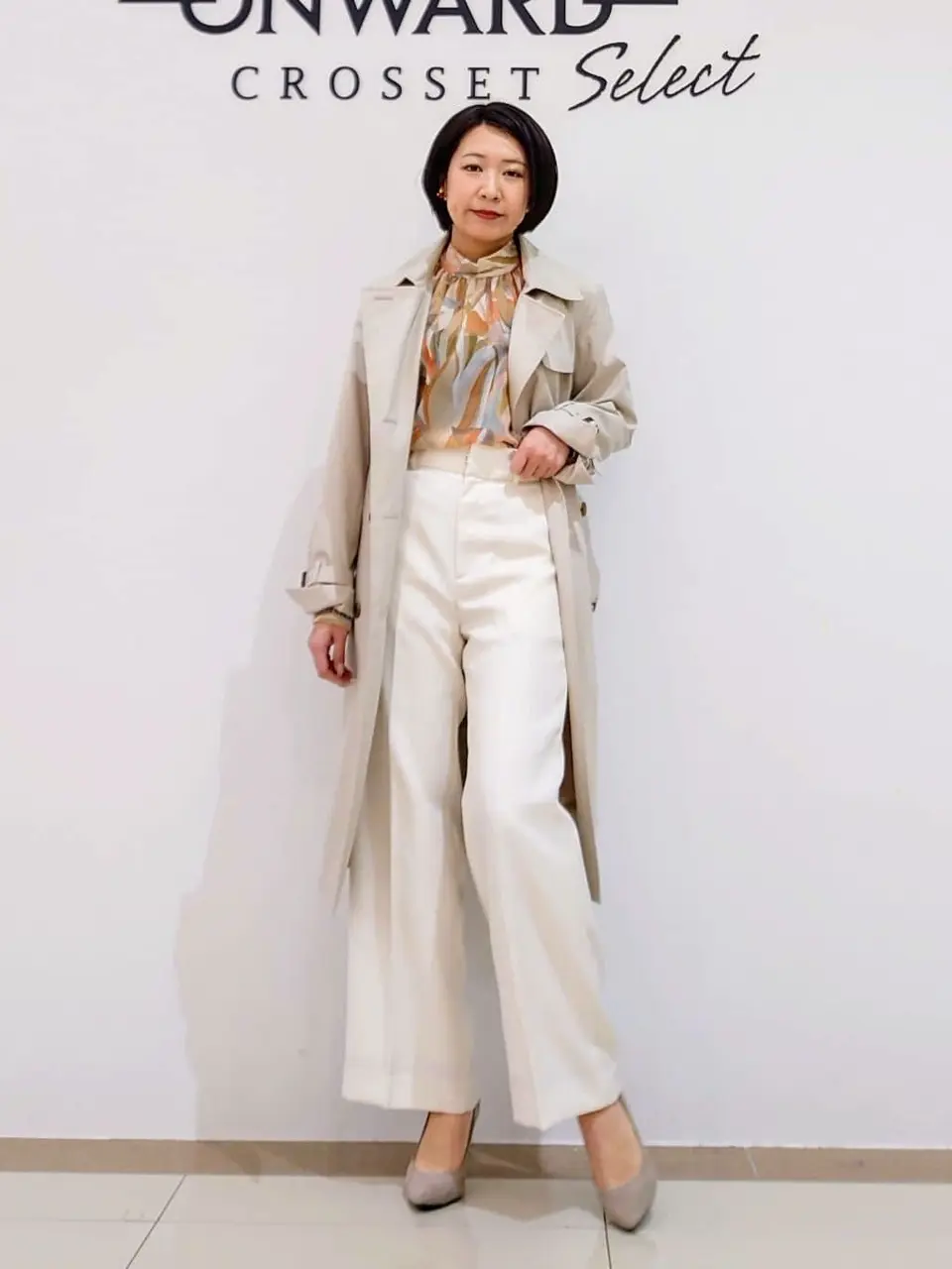 ONWARD CROSSET SELECT スタッフ コーディネート画像
