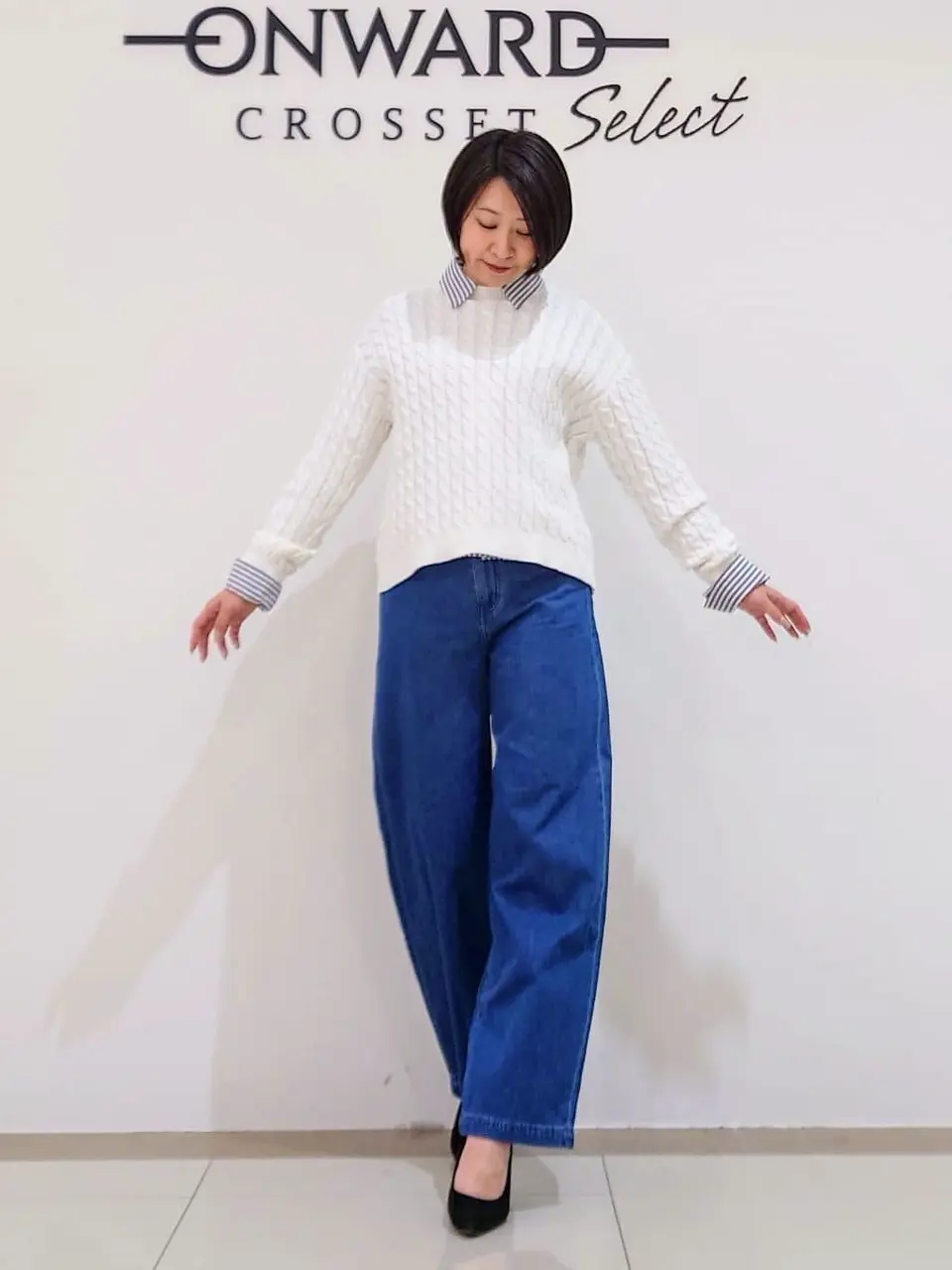 ONWARD CROSSET SELECT スタッフ コーディネート画像