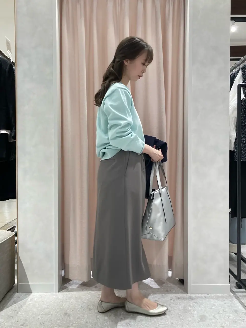 ONWARD CROSSET SELECT 檀 コーディネート画像