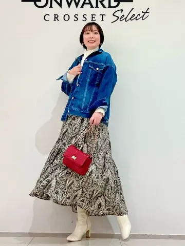 ONWARD CROSSET SELECT スタッフ コーディネート画像