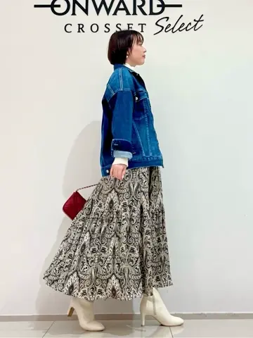ONWARD CROSSET SELECT スタッフ コーディネート画像