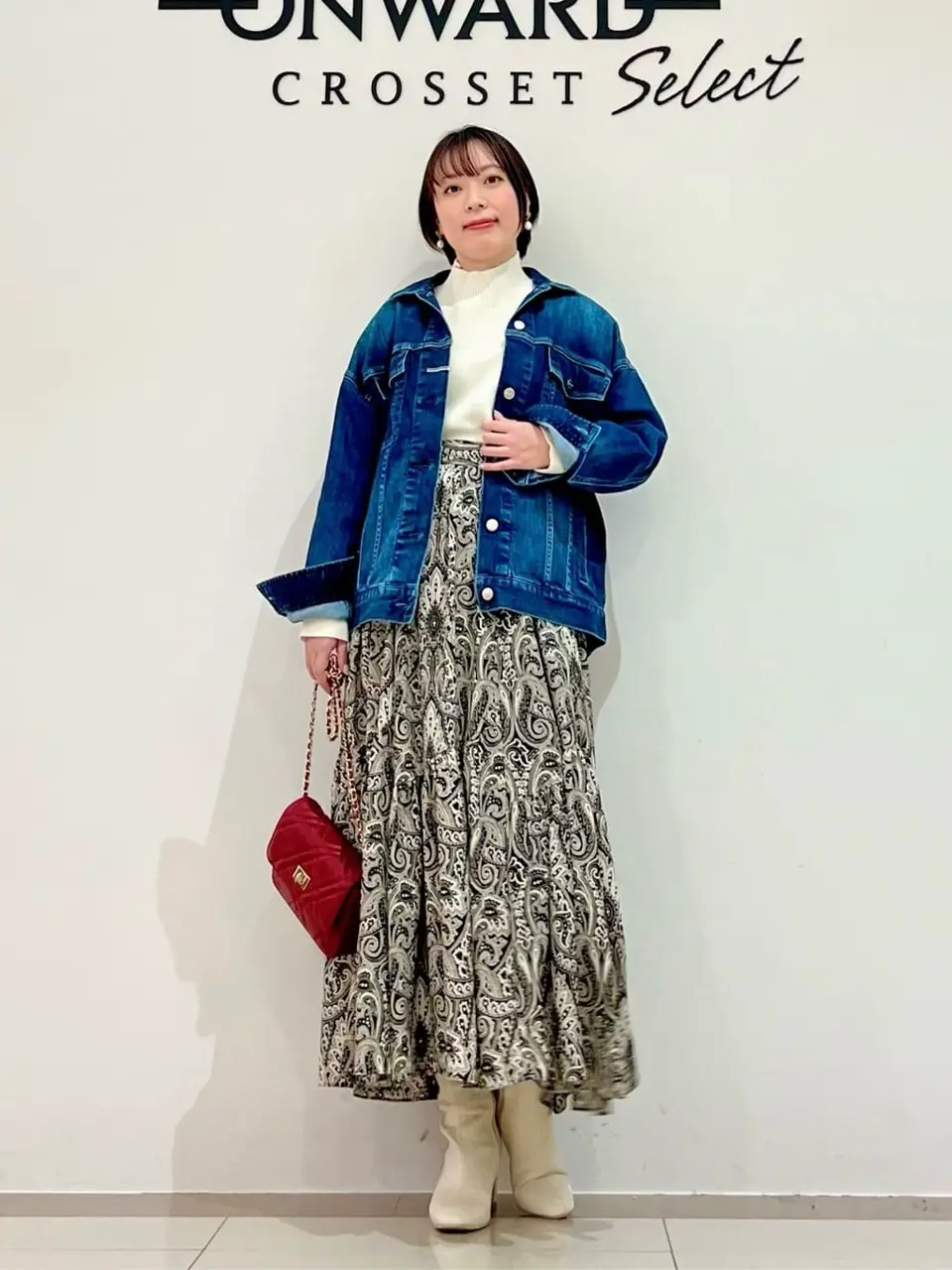 ONWARD CROSSET SELECT スタッフ コーディネート画像