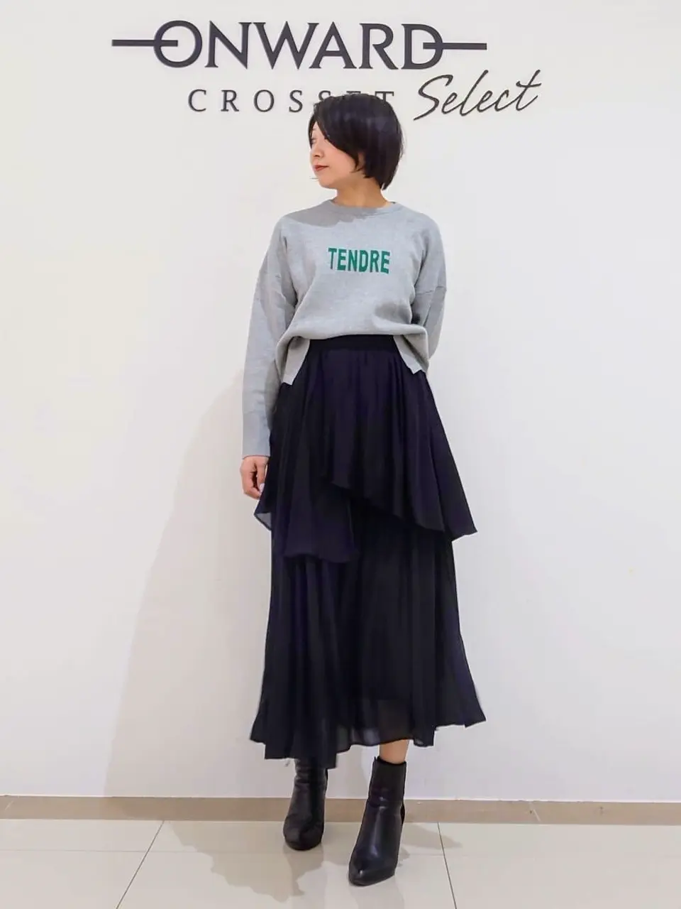 ONWARD CROSSET SELECT スタッフ コーディネート画像