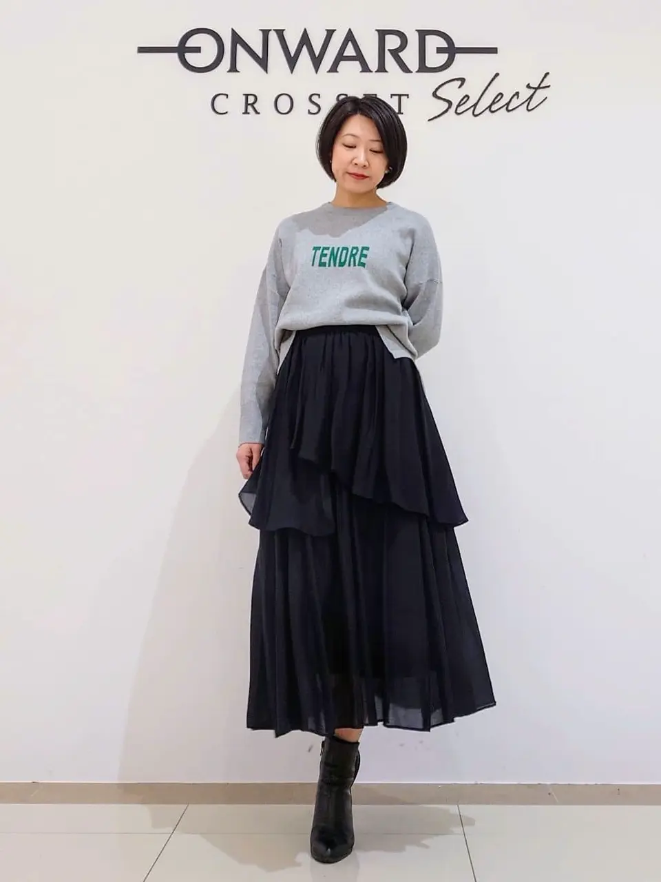 ONWARD CROSSET SELECT スタッフ コーディネート画像