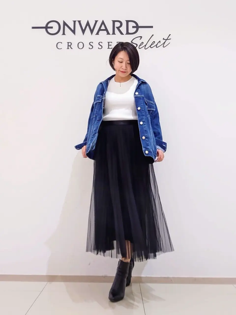 ONWARD CROSSET SELECT スタッフ コーディネート画像