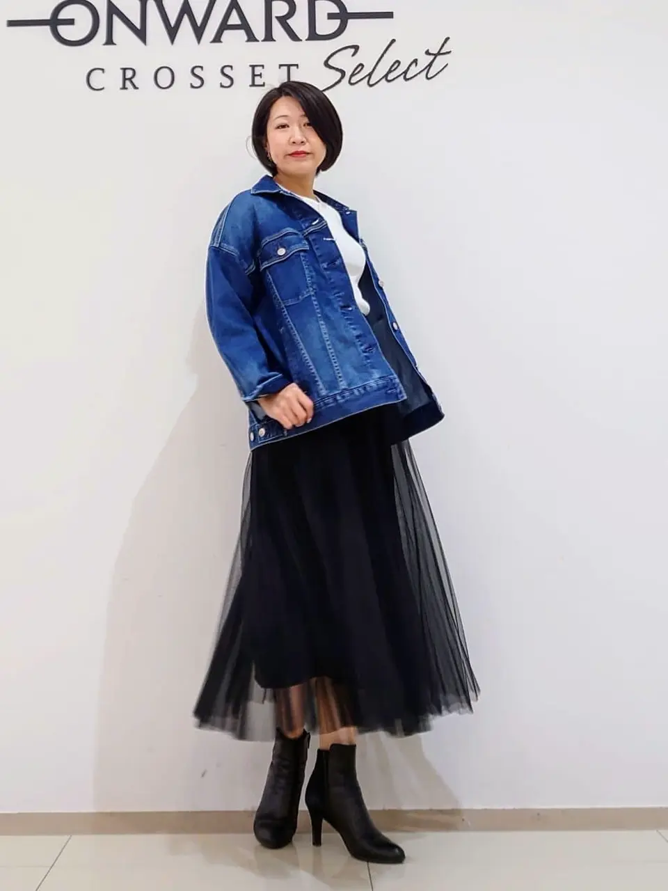 ONWARD CROSSET SELECT スタッフ コーディネート画像