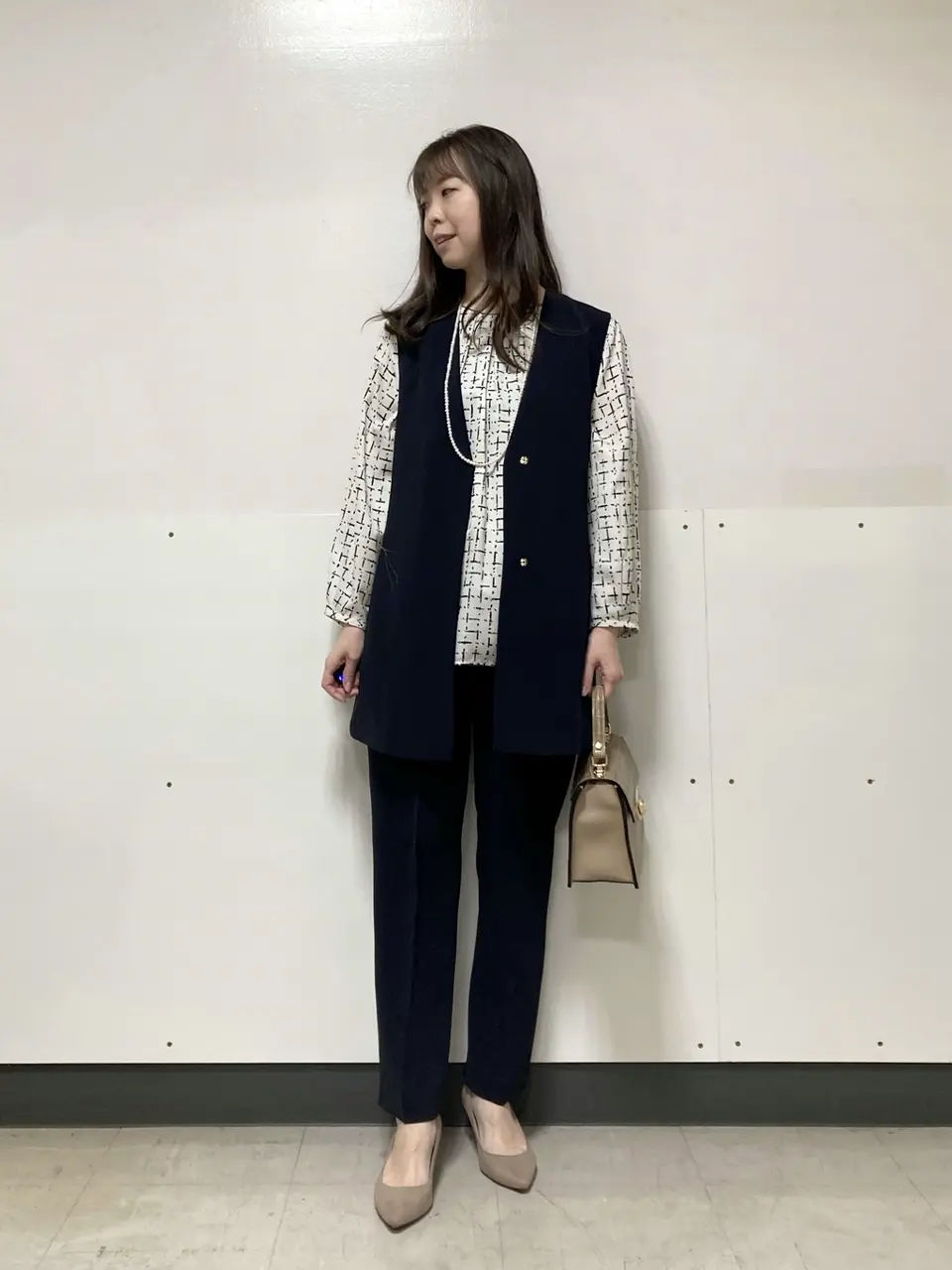 ONWARD CROSSET SELECT 檀 コーディネート画像