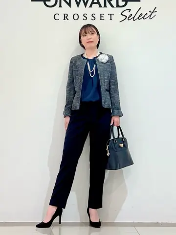ONWARD CROSSET SELECT スタッフ コーディネート画像