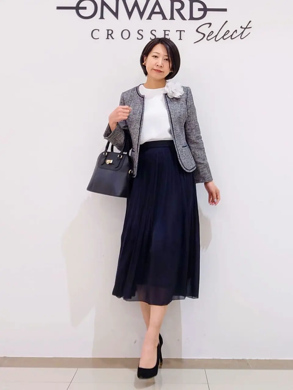 ONWARD CROSSET SELECT スタッフ コーディネート画像