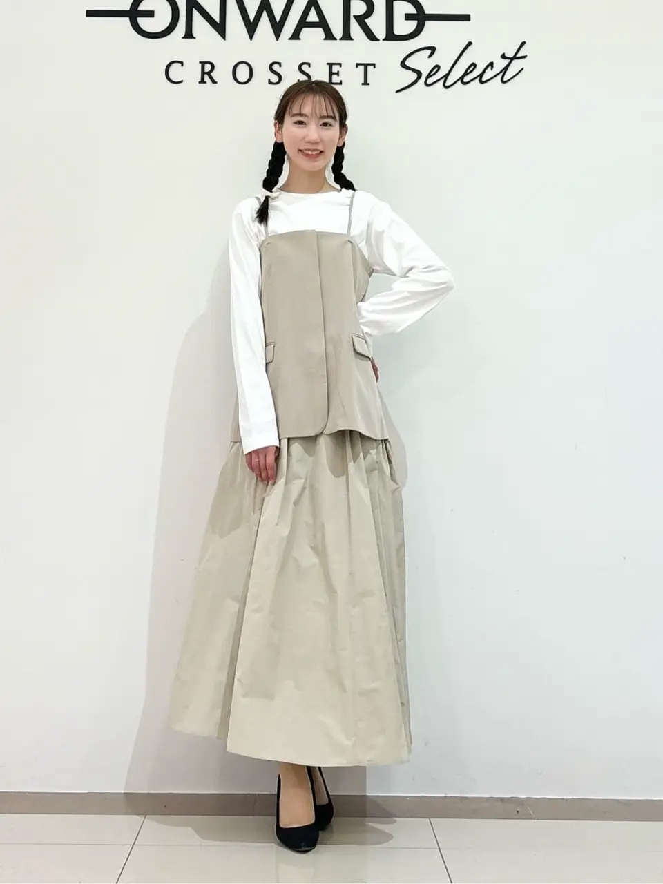 ONWARD CROSSET SELECT スタッフ コーディネート画像