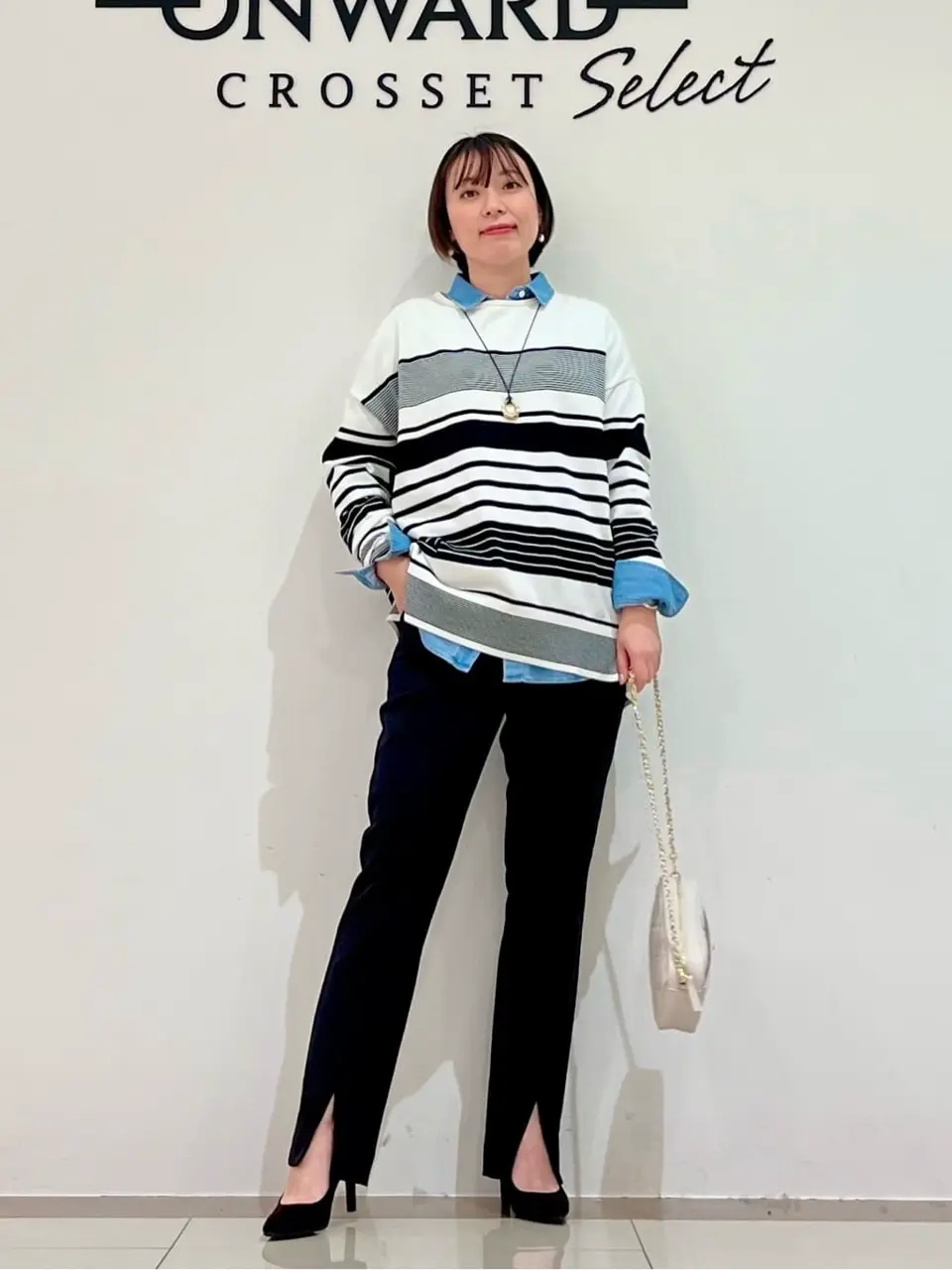 ONWARD CROSSET SELECT スタッフ コーディネート画像