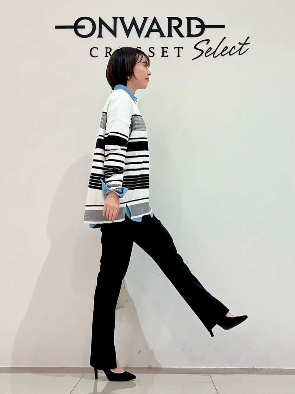 ONWARD CROSSET SELECT スタッフ コーディネート画像