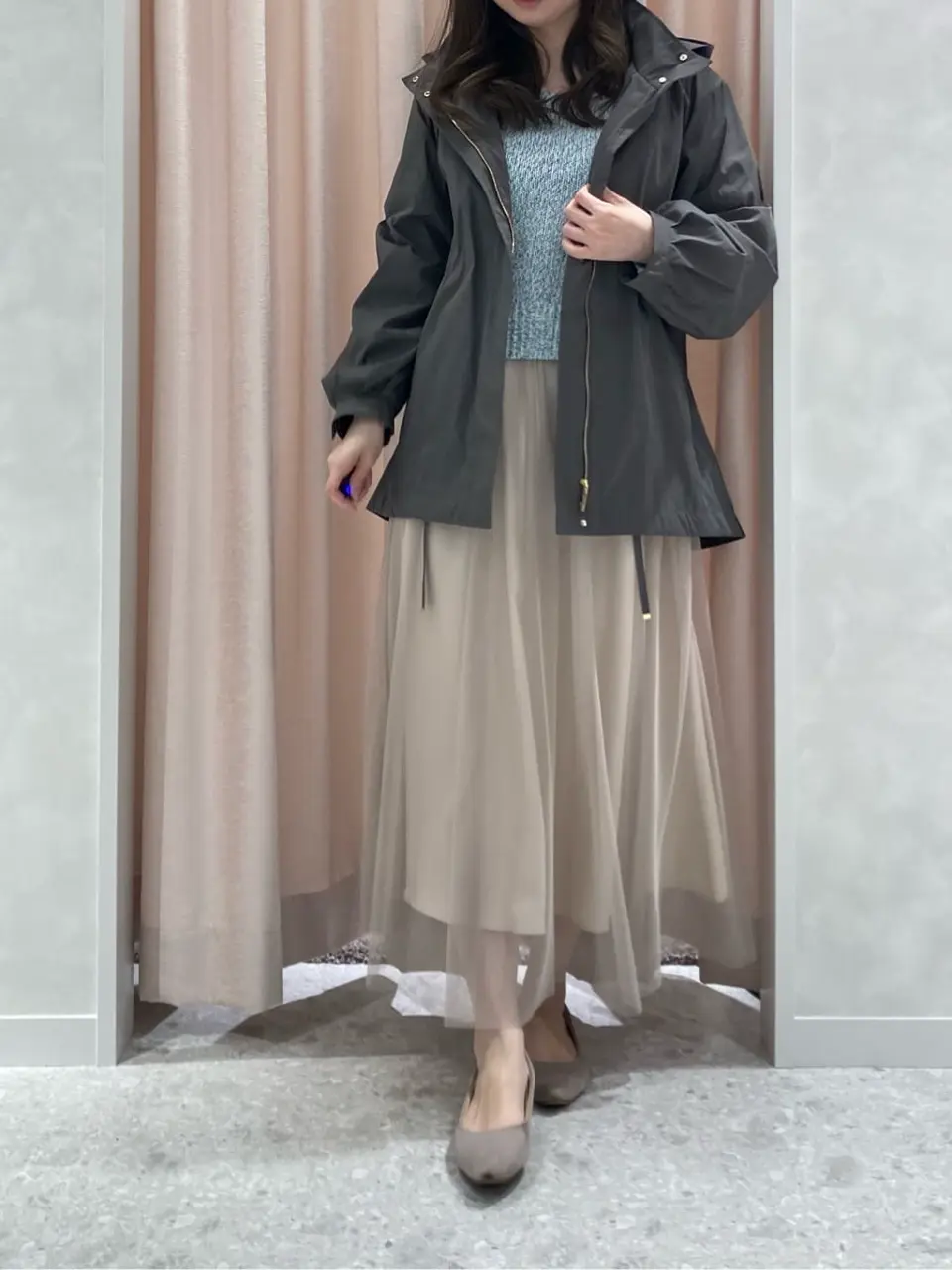 ONWARD CROSSET SELECT 檀 コーディネート画像